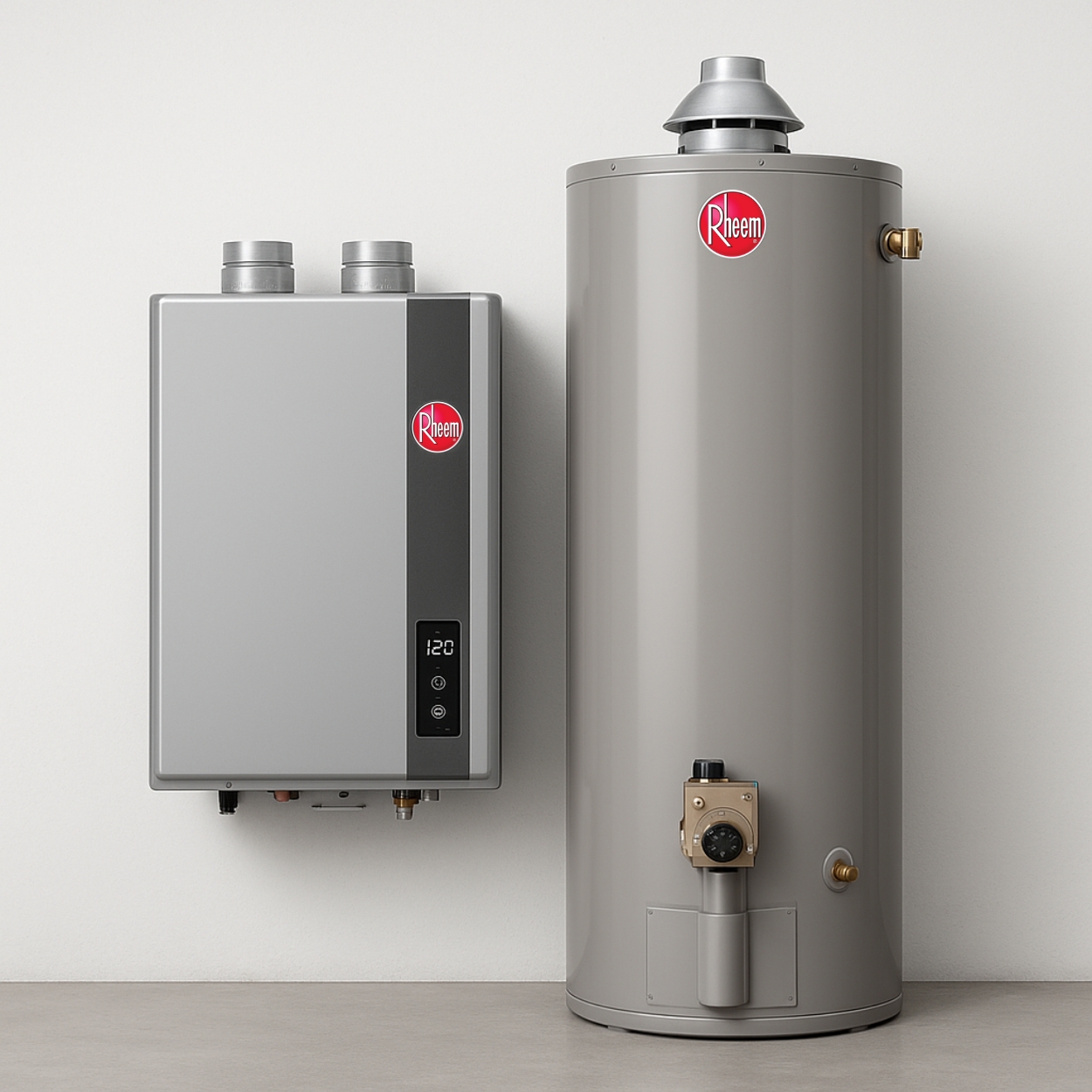 Tankless and Tank Water Heater